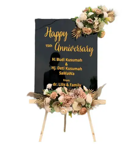 Papan Bunga Akrilik Petisah Tengah